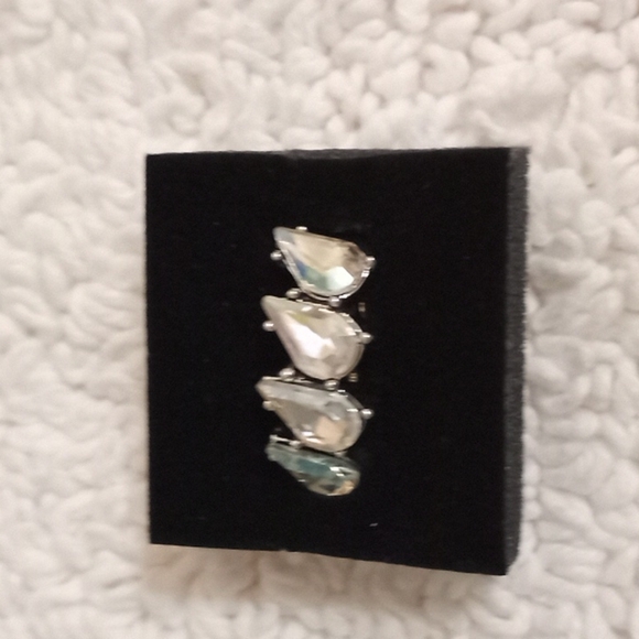 Bling or bust. Stretchy ring. NWT - Picture 1 of 3